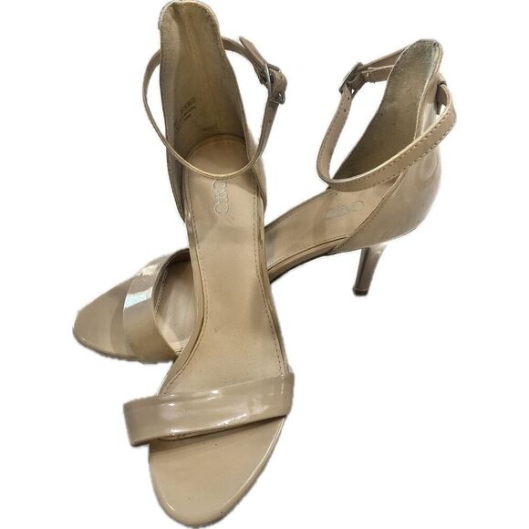 Cato Ankle Strap Stiletto Heal Beige/Nude Women's Size 9 M - Picture 2 of 15